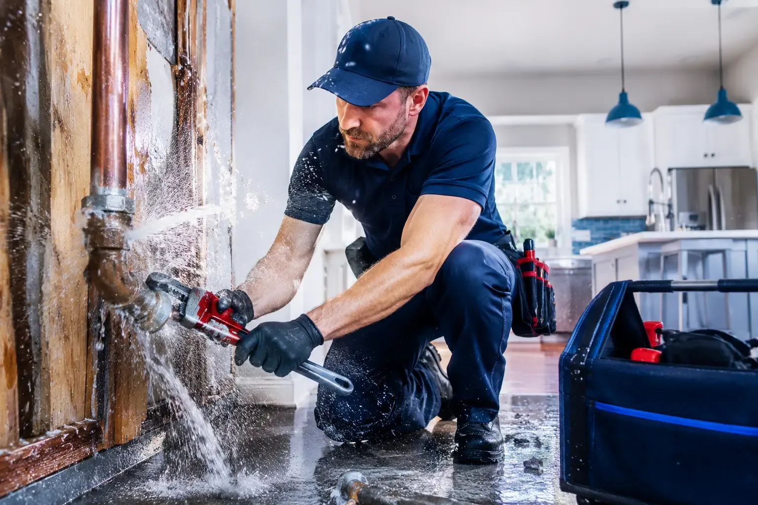 Local emergency pipe repair professionals in Cleveland, TX